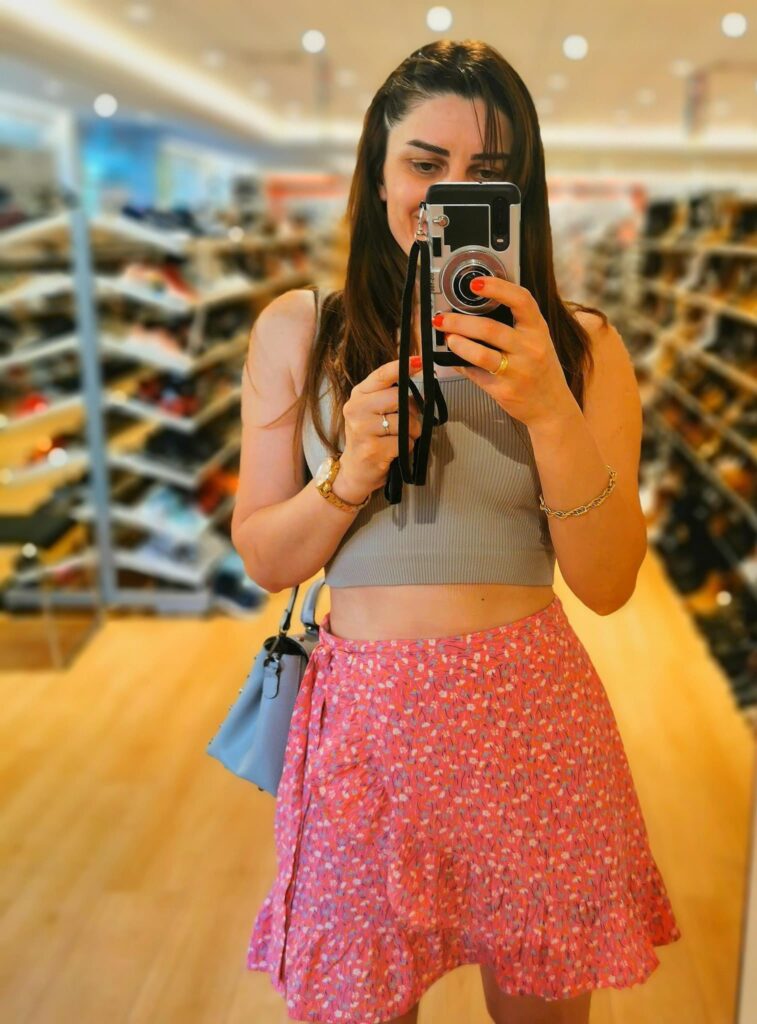 Sophia beim Shoppen